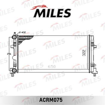 Радиатор Miles ACRM075