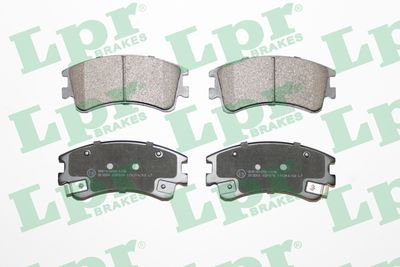Колодки тормозные дисковые LPR 05P878