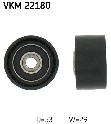 Ролик ремня приводного SKF VKM22180
