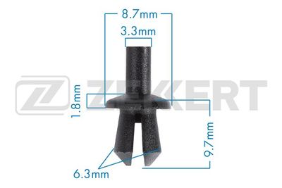 Клипса распорная BMW 51478166992