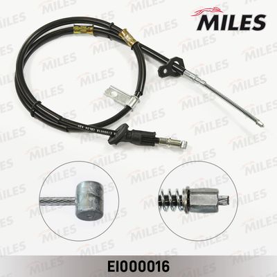 Трос стояночного тормоза правый Miles EI000016