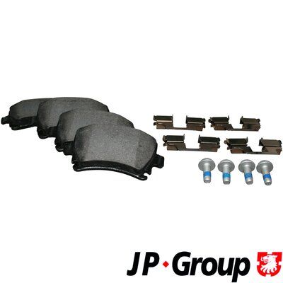Колодки тормозные задние JP Group 1163705410