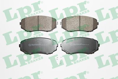 Колодки тормозные дисковые LPR 05P1573