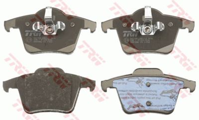 Колодки тормозные задние TRW GDB1566