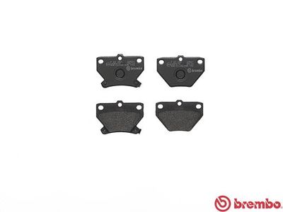 Колодки тормозные задние BREMBO P83052