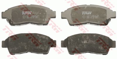 Колодки тормозные дисковые TRW GDB1143