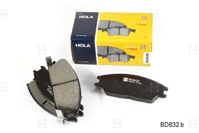 Колодки тормозные дисковые HOLA BD832