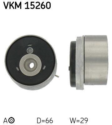 Ролик натяжителя ремня ГРМ SKF VKM15260