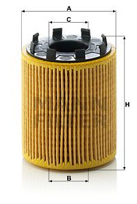 Фильтр масляный MANN-FILTER HU7131X