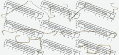 Комплект монтажный дисковых колодок FEBEST 0403K94WF