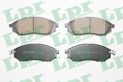 Колодки тормозные передние LPR 05P1406