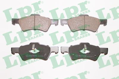 Колодки тормозные дисковые LPR 05P1006
