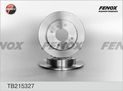 Диск тормозной задний FENOX TB215327
