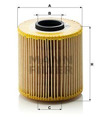 Фильтр масляный MANN-FILTER HU921X