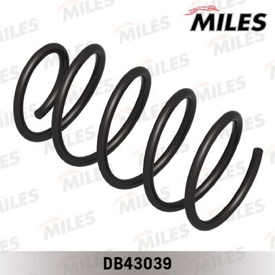 Пружина подвески передняя Miles DB43039