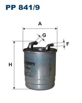 Фильтр топливный FILTRON PP8419