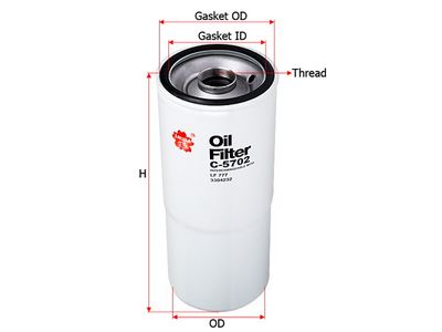 Фильтр масляный SAKURA C5702