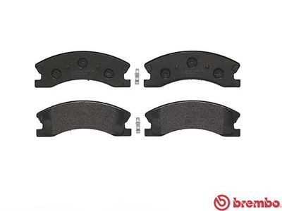 Колодки тормозные передние BREMBO P37008