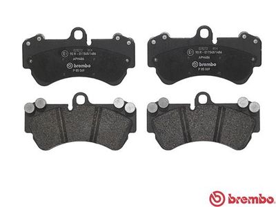 Колодки тормозные передние BREMBO P85069