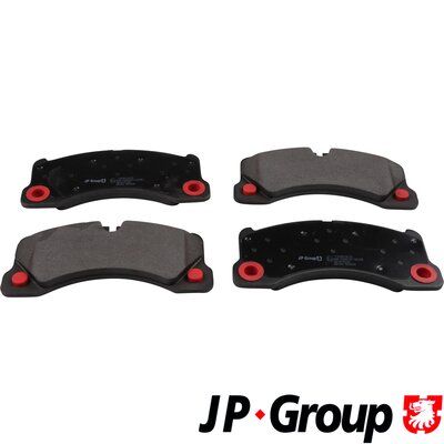 Колодки тормозные передние JP Group 1163613210
