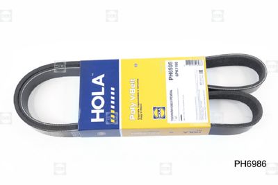 Ремень поликлиновой HOLA PH6986