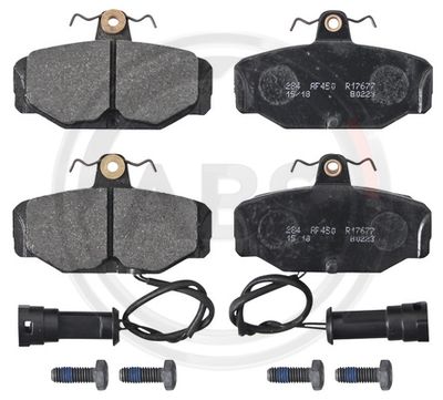 Колодки тормозные дисковые BOSCH 0986469810