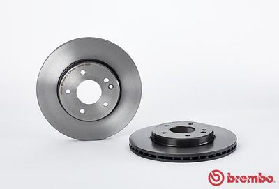 Диск тормозной передний вентилируемый BREMBO 09486941