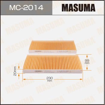 Фильтр салона Masuma MC2014