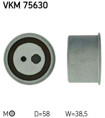 Ролик натяжителя ремня ГРМ SKF VKM75630