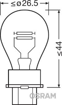 Лампа OSRAM 3157