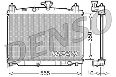 Радиатор DENSO DRM44016