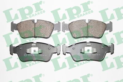 Колодки тормозные передние LPR 05P1250