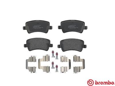 Колодки тормозные задние BREMBO P24078