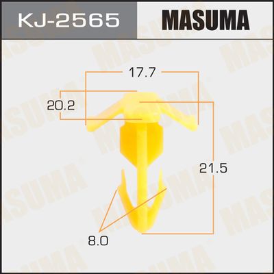Клипса крепления Masuma KJ2565