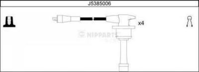 Комплект проводов высоковольтных NIPPARTS J5385006