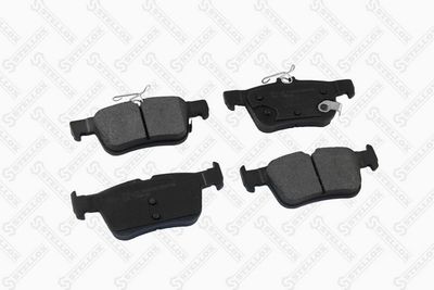 Колодки дисковые задние с антискрипными пластинами STELLOX 000708BSX