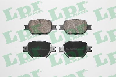Колодки тормозные передние LPR 05P837