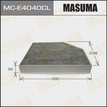 Фильтр салона угольный Masuma MCE4040CL