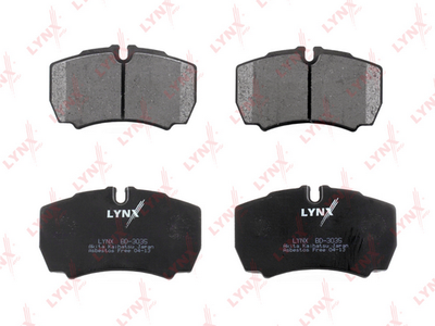 Колодки тормозные задние LYNXauto BD3035