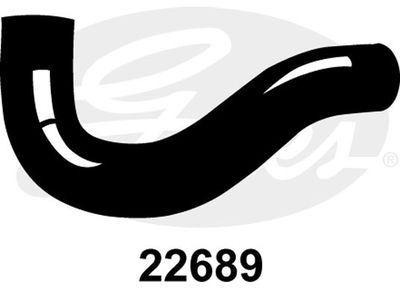 Шланг системы охлаждения GATES 22689