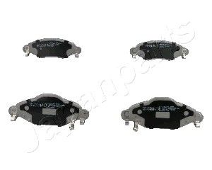 Колодки тормозные дисковые JAPANPARTS PA204AF