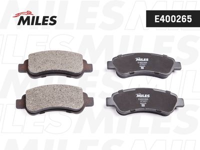 Колодки тормозные передние Miles E400265