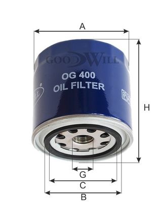 Фильтр масляный NEVSKY FILTER NF1001