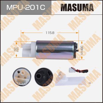 Насос топливный Masuma MPU201C
