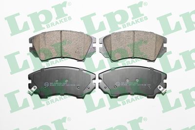 Колодки тормозные передние LPR 05P1467