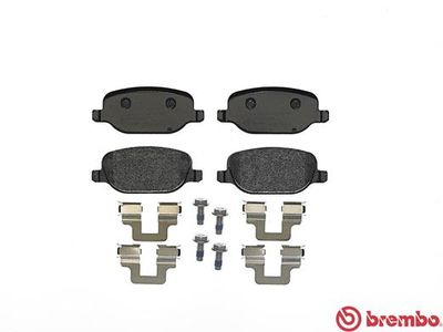 Колодки тормозные дисковые BREMBO P23109