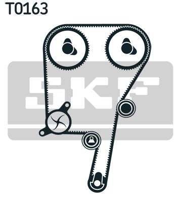 Комплект ремня ГРМ SKF VKMA06038