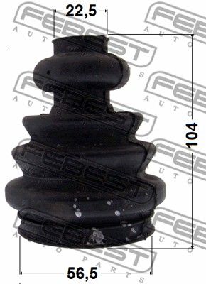 Пыльник ШРУС внутреннего комплект FEBEST 2315T5RH