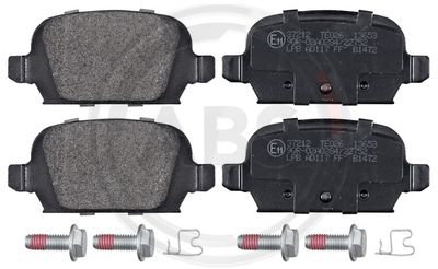 Колодки тормозные дисковые BOSCH 0986424528