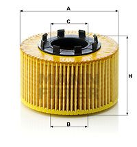 Фильтр масляный MANN-FILTER HU920X